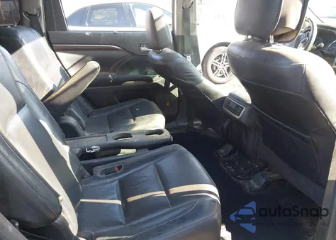 2014 Toyota Highlander Hybrid Limited Platinum V6 from USA, damaged, VIN 5TDDCRFH9ES005244